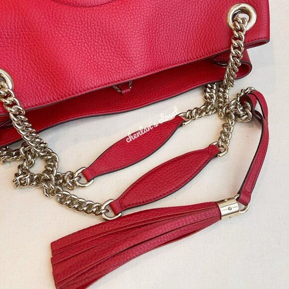 🔥Like NeW! Authentic Gucci SoHo Shoulder Bag - Picture 12 of 16